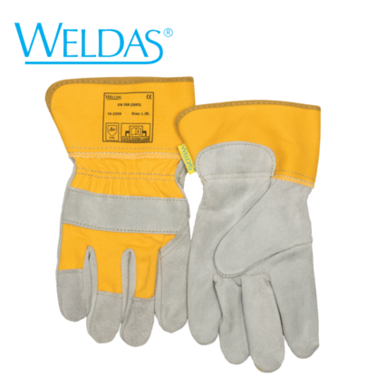 Weldas 10-2209-XL X-Large Grade A Shoulder Split Leather Work Gloves - Image 2