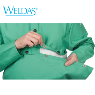 Weldas 33-6220L, Large, 20″ Bib for Cape Sleeve