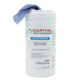 Weld Cleaner Neutralizing Wipes. pack of 40ct. 9.5" x 12" wipes
