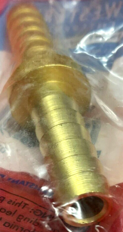 Western Enterprises No.48 Splicer Barb 1/2" ID Hose Welding Torch Equipment NOS