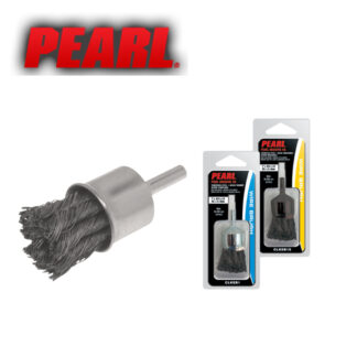 Pearl Abrasive CLKEB1S Knot End Brush 1 x .014 x 1/4 Stainless Wire