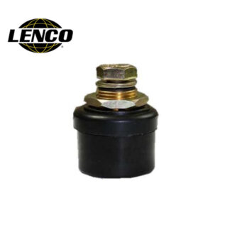 LENCO LDPM-50 08106 FEMALE PANEL MOUNT PLUG BLACK