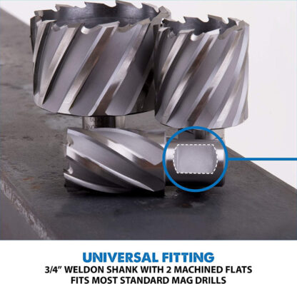 ‎Evolution CC25ML 25mm Diameter x 2" Cyclone High Speed Steel Annular Cutter