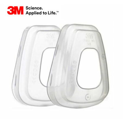 3M 501 Filter Retainer & 5P71 P95 Replacement Particulate Filter - (1 Pair)