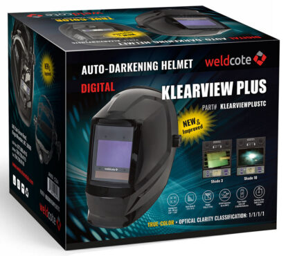 Weldcote Metals KlearView Plus True Color Digital Auto Darkening Welding Helmet