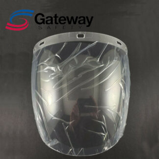 Gateway Safety 676 9" X 15-1/2” Venom Headgear Replacement Visor Clear Anti-Fog