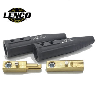 Lenco Model LC-10 Black Set Cable Connector Set Cable Sizes 4 - 1/0