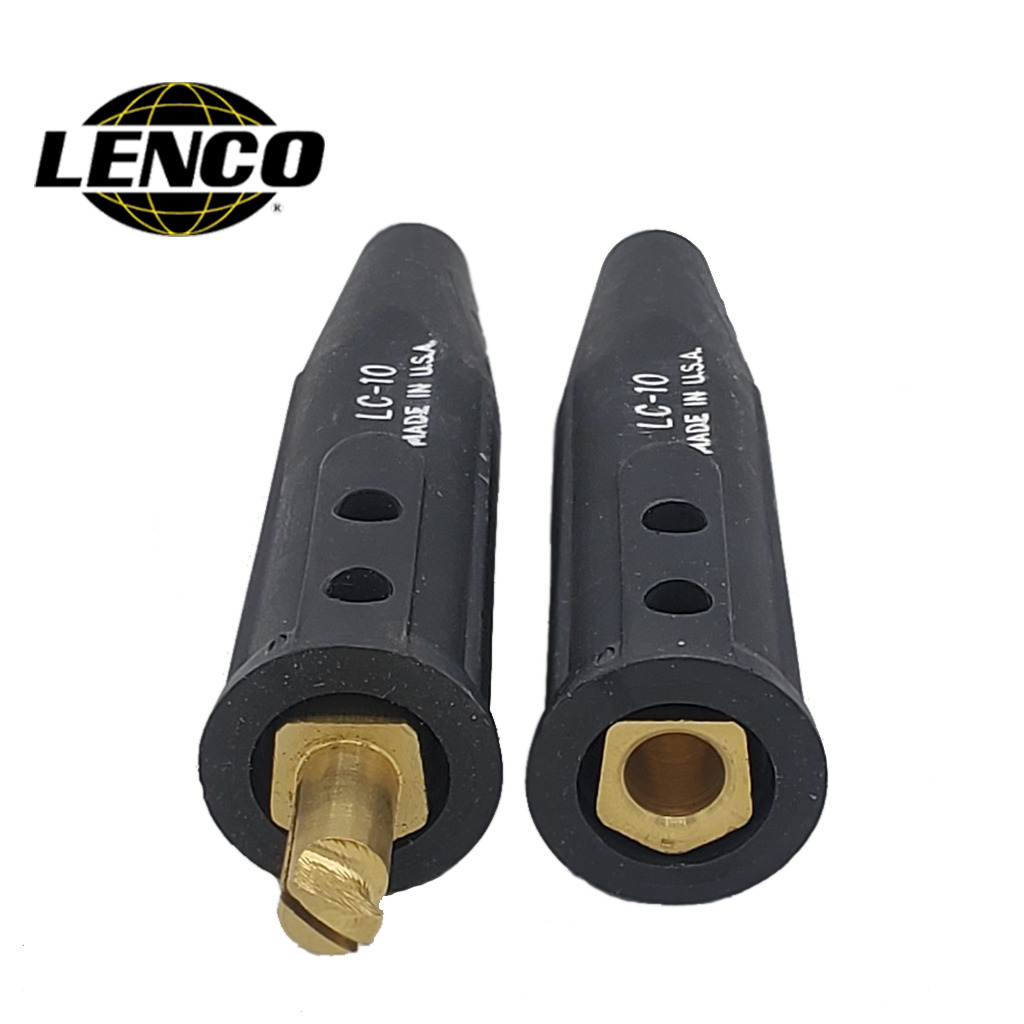 Lenco Model LC-10 Black Set Cable Connector Set Cable Sizes 4 - 1/0