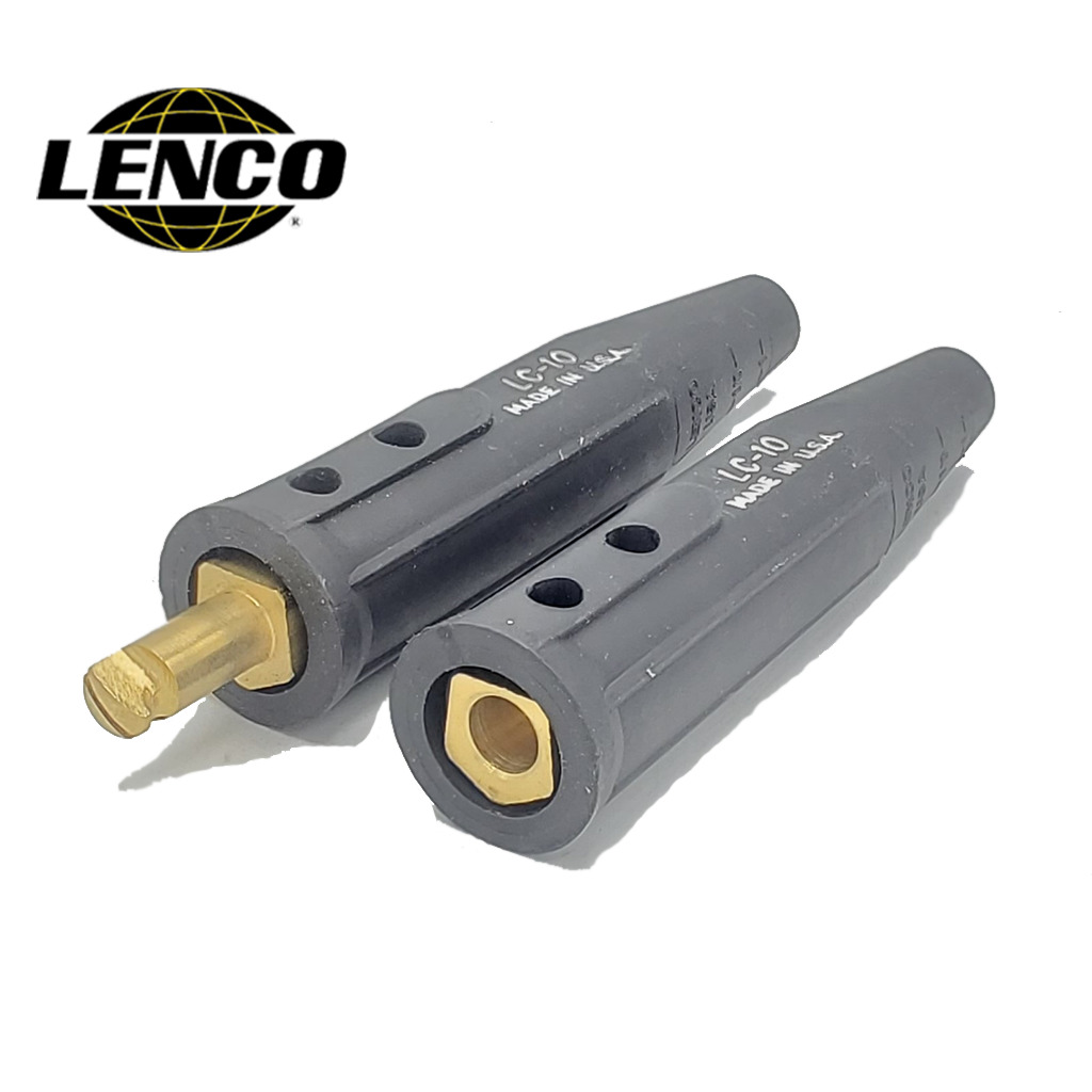 Lenco Model LC-10 Black Set Cable Connector Set Cable Sizes 4 - 1/0