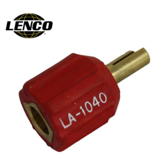 Lenco LA-1040 Red One Piece Adapter for cable capacity (LC-10 Male/LC-40 Female)