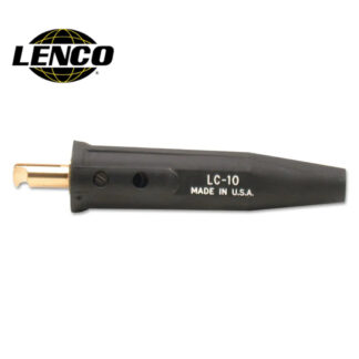 Lenco LC-10 Single Connector Black/Male - (5043)