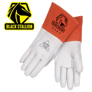 Black Stallion 35KFXL - X-Large - Pearl White Kidskin TIG Glove