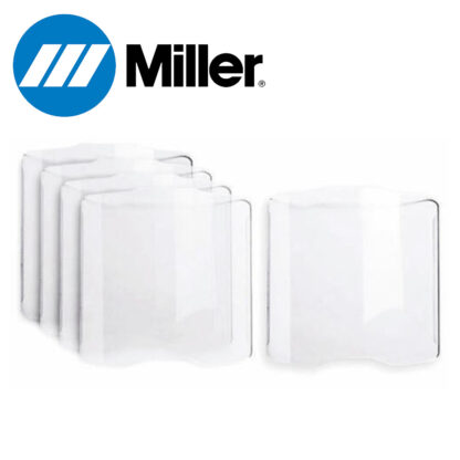 Genuine Miller 265304 T94 / T94i Outside Cover Lens Pkg of 5 Front