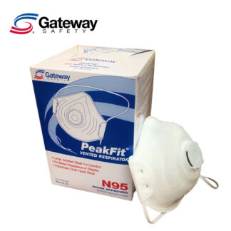 Peakfit N95 NIOSH Approved Particulate Respirator Mask