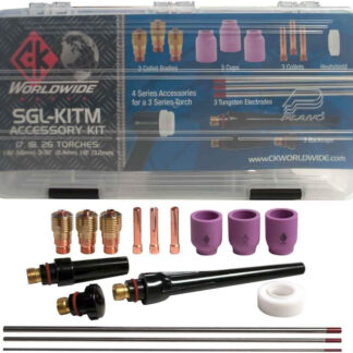 CK Worldwide SGL-KITM STUBBY GAS LENS ACCESSORY KIT (HIGH AMPERAGE)