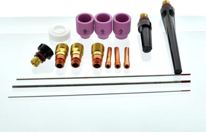 CK Worldwide SGL-KITM STUBBY GAS LENS ACCESSORY KIT (HIGH AMPERAGE)