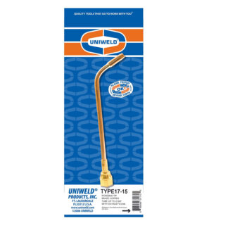 UNIWELD - TYPE17-15 ROSEBUD HEATING TIP BRAZING WELDING TORCH WELD BRAZE NOZZLE