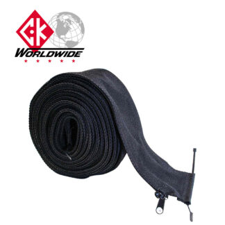 CK Worldwide CC-3-50 HOSE COVER 3"X50' ZIPPERED COLOR-BLK