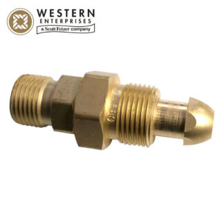Western # 810 Nitrogen/Argon Cylinder Adapter CGA 580 to CGA 320 CO2