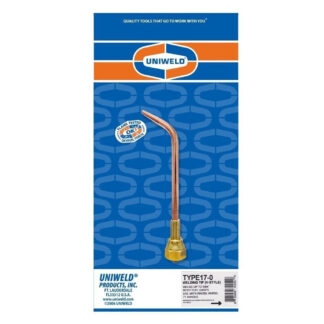 Uniweld TYPE 17-0 Welding Brazing Tip Welds Up to 5/64" Most Fuel Gases