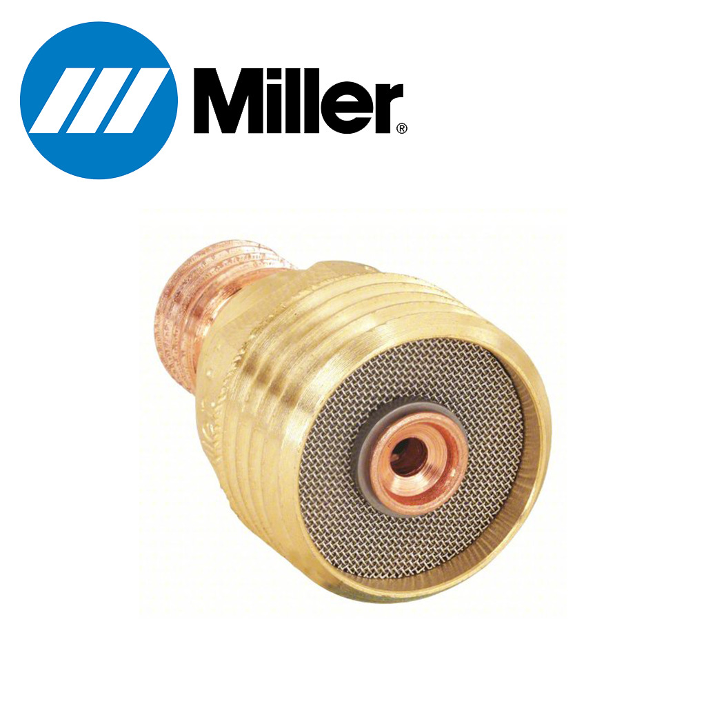 Miller 17GL18 Weldcraft Gas Lens Stubby 1/8" 3.2mm 2/pack