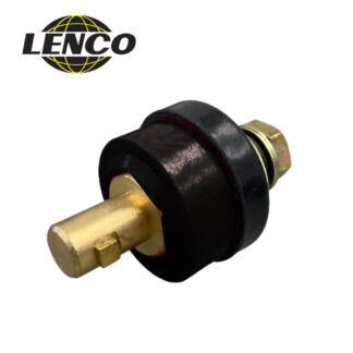 LENCO LDPM-50-M 08108 MALE PANEL MOUNT PLUG BLACK