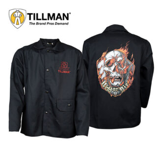 Tillman 9062M Onyx FR7A Fire Resistant Cotton Welding Jacket
