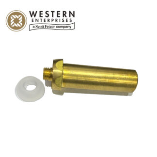 Western Enterprises 615-8M1T Nipple Recessed for 1/4 OD Tube