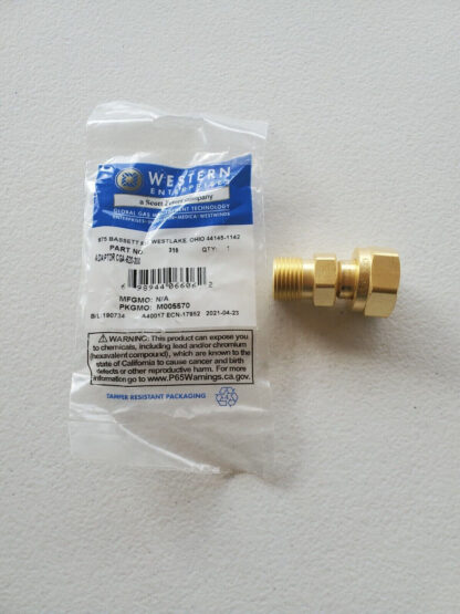 Western 319 Adaptor CGA-520 TO CGA-300