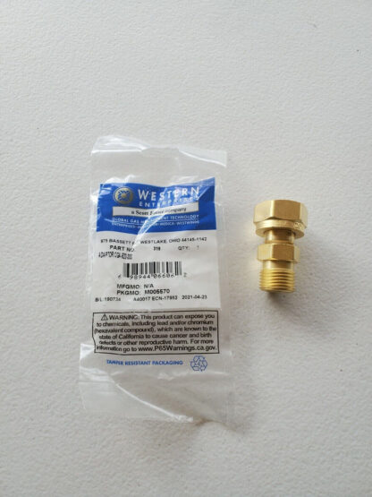 Western 319 Adaptor CGA-520 TO CGA-300