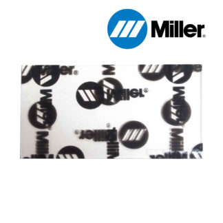 Miller 261830 Lens Grind Shield Classic 2x4 Flip-Up Clear 5 pack