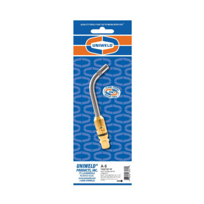 UNIWELD A-5 TWISTER® AIR/ACETYLENE SWIRL COMBUSTION TORCH TIP