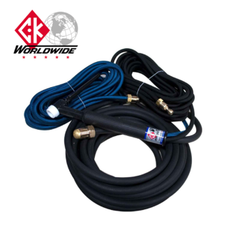 CK Worldwide CK18-25-RSF HEAVY DUTY Super Flex 25 ft. (7.6m) Cable 3 Piece, WATER COOLED