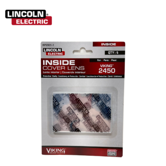 Lincoln Electric KP2931-1, 3.9X2.6X.04, Welding Helmet Cover Plate Clear -5 Pack