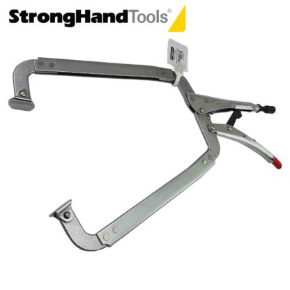 Strong Hand Tools PR18S Locking C-Clamp Deep Pliers 18" Long w/ Swivel Pad Ends