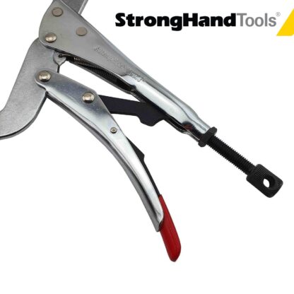 Strong Hand Tools PR18S Locking C-Clamp Deep Pliers 18" Long w/ Swivel Pad Ends - Image 7